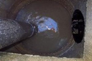Jetting a Sewer Line